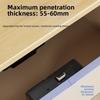 Non Perforated NFC Sensing Drawer Card Lock Invisible Design Card Swiping Invisible Smart Lock Battery Display Double Opening