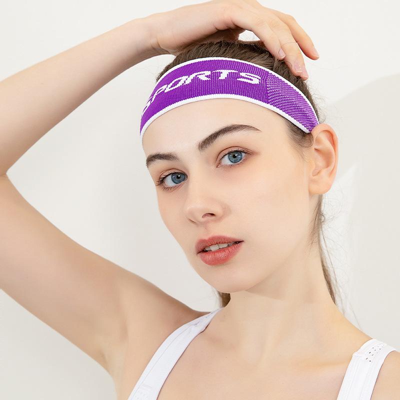 Sports Headband Running Yoga Headband Basketball Riding Sweat Absorbing Headscarf Headband Badminton Dopamine Antiperspirant Belt