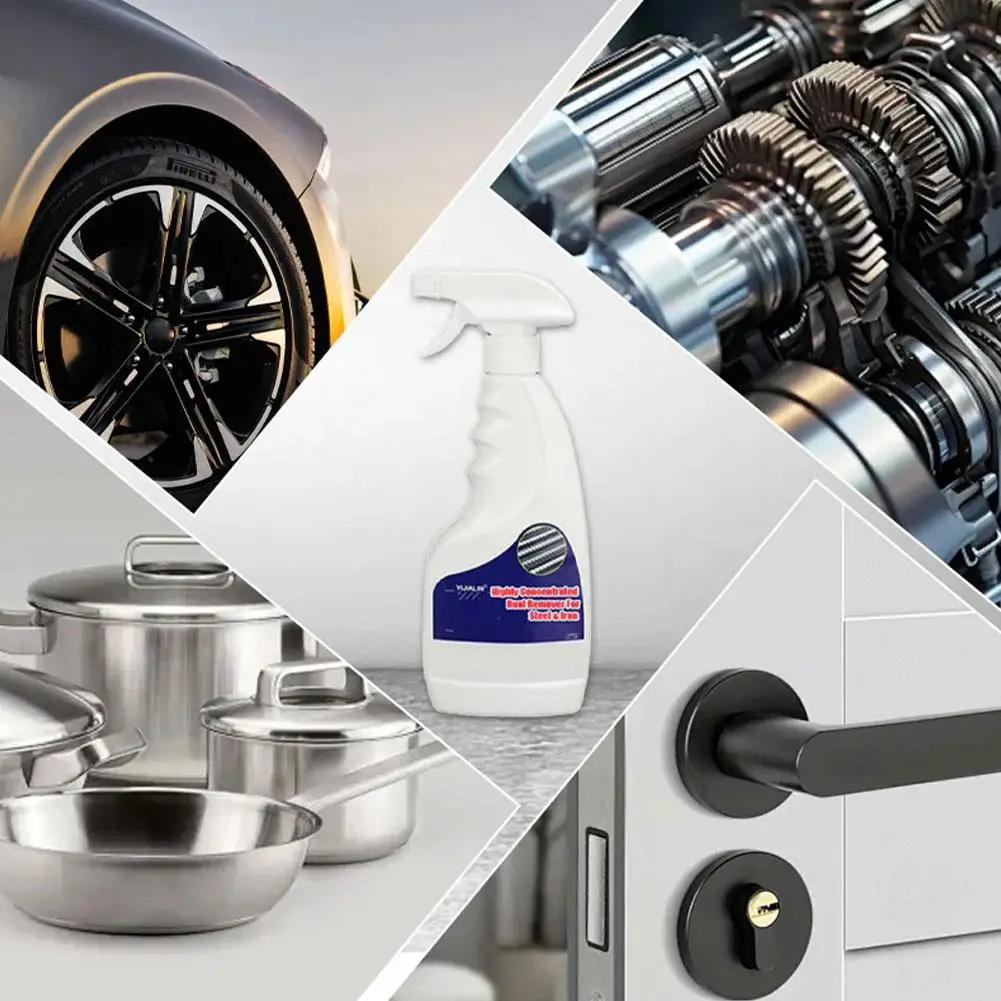 120ml Rust Remover For Stainless Steel Rust Remover Dissolver Fast Rust Removal Powerful Metal Rust Remover Car Maintenance
