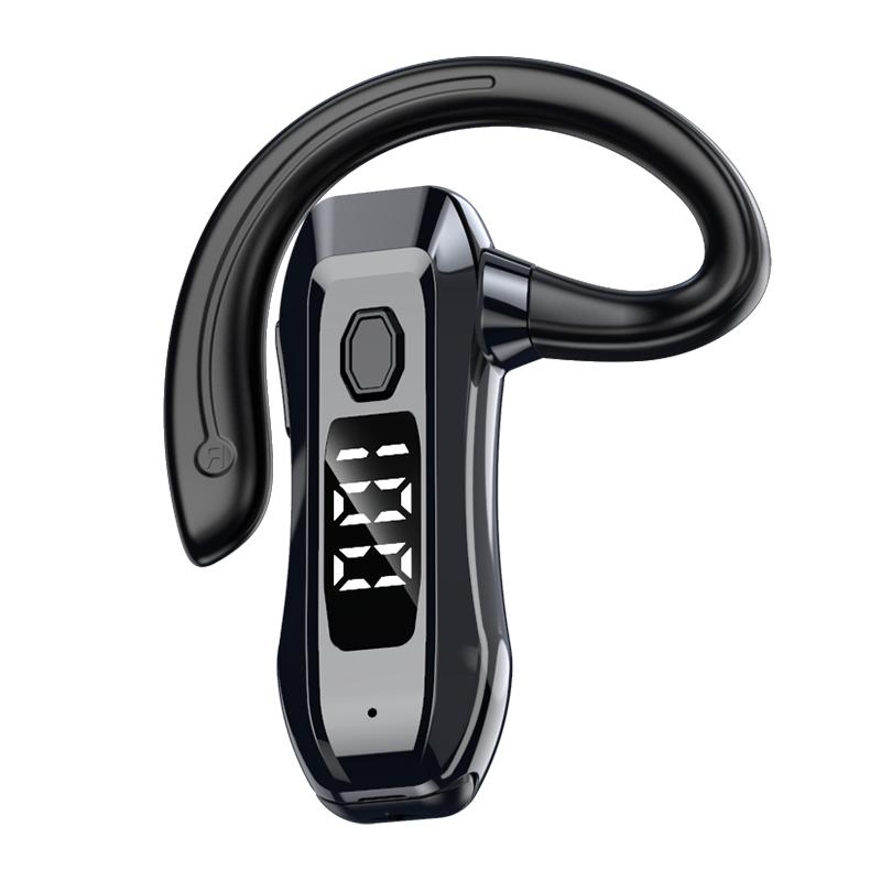 Single Ear Wireless Headphones, Business Driving Headphones, Noise Cancelling Headphones, Sports Ear Hanging Headphones, Long Battery Life, Unisex