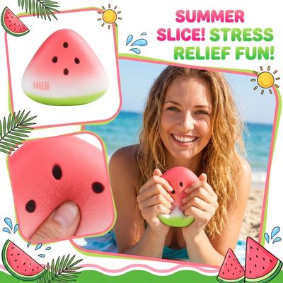 Summer-Themed Realistic Watermelon  Toy (Stress Reliever)