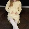 LCVE DOT POINT COTTON TIGHTS [3COLORS]