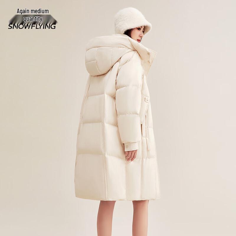 Snow Flying Women's Loose Fit Mid-Length Thickened Down Jacket
