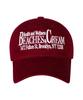 Bichiseuaenkeulim Health And Wellness Ball Cap-Burgundy