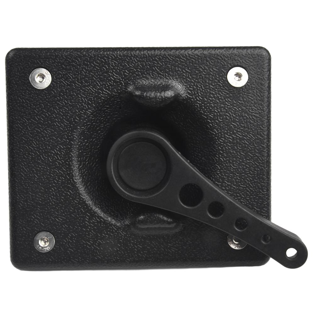 

Kayak Canoe Rudder Accessories Boat Rudder Control Parts Kit Handle Square Base J-hook Boat Deck Hanging Buckle Accessories