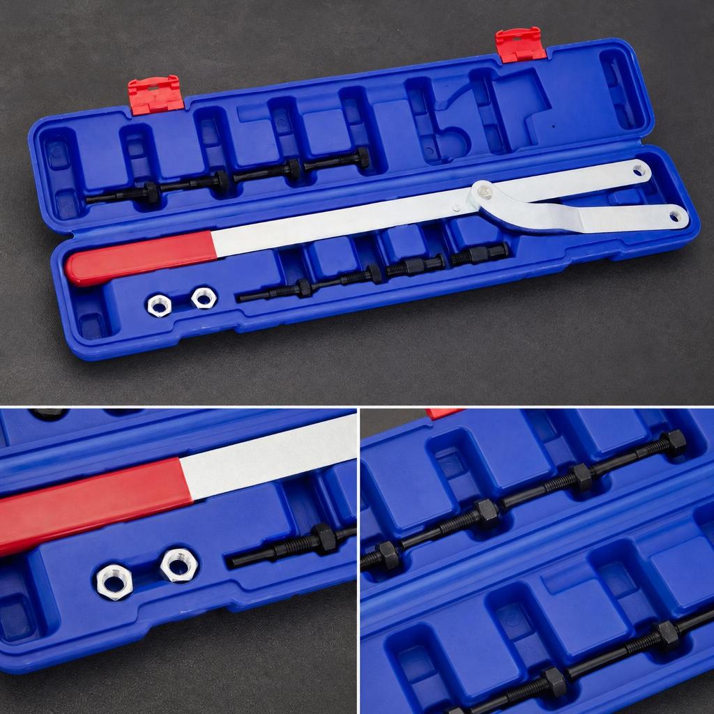 Interchangeable Pin Pulley Wrench Specialty for Workshop, Garage, Auto Mechanics