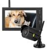 7 Inch LCD Wireless WIFI 4CH Security Monitor System Display+Camera 1pc IR Cameras Memory Card