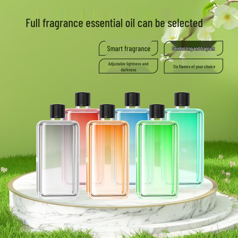 Automatic Aroma Diffuser & Deodorizer: Home Air Freshener and Humidifier, Odor Eliminator, Fragrance Machine for Bedroom & Toilet