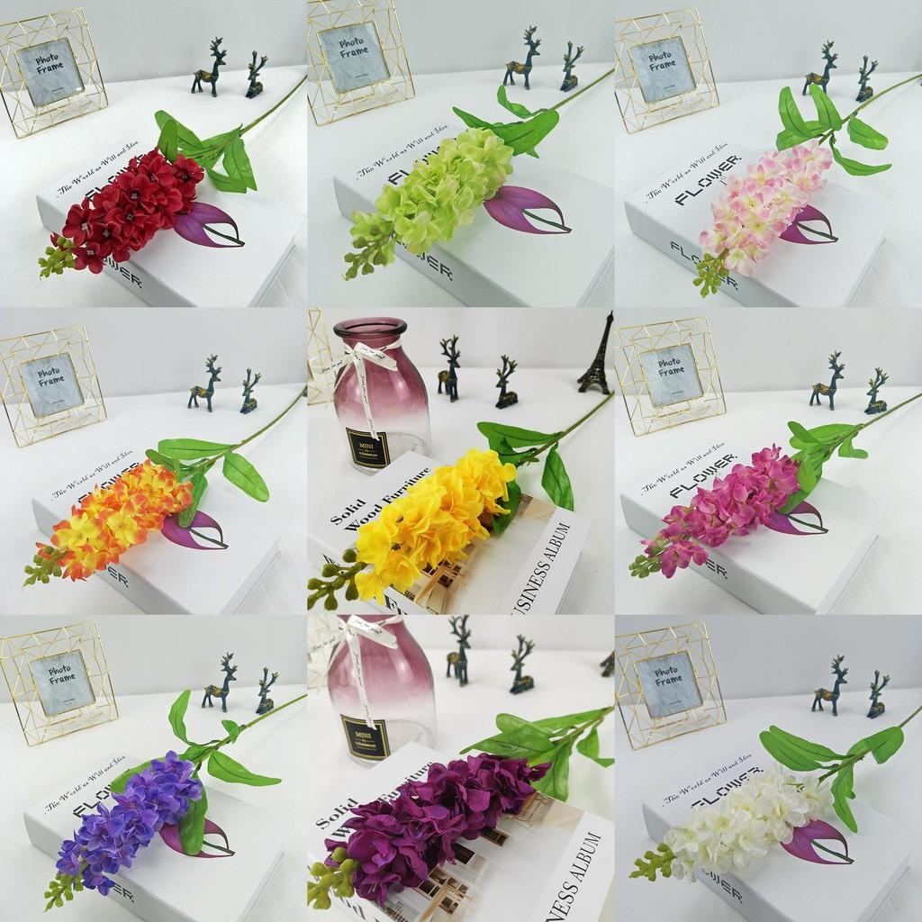 Violet Silk Luxury Floral Arrangement For Wedding Home Decoration Styling