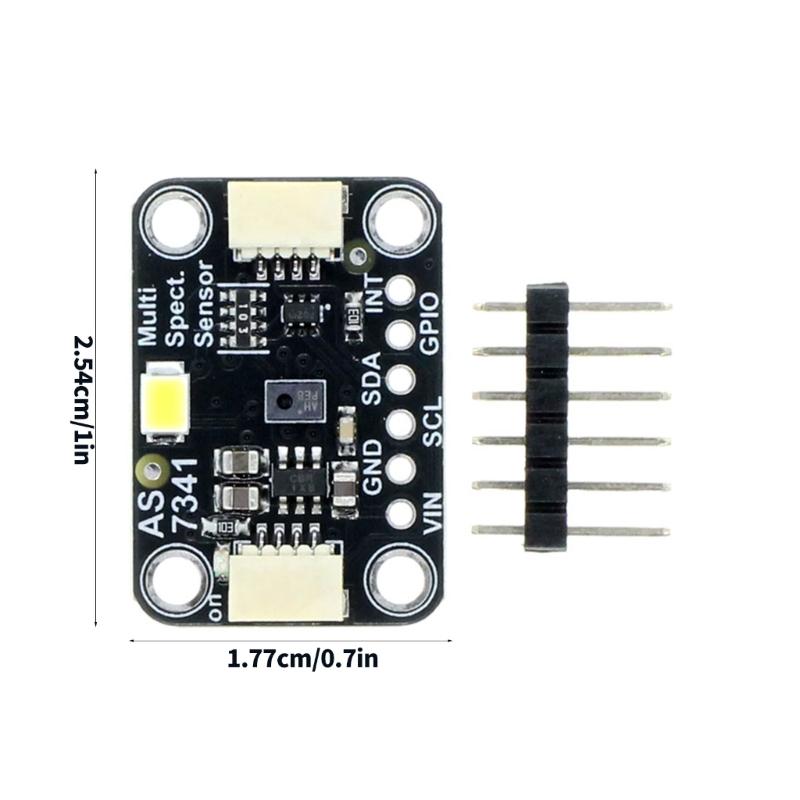 Professional AS7341 Light Color Sensory 11 Spectral Channel For Accurate Environmental Analysis Flicker Detection