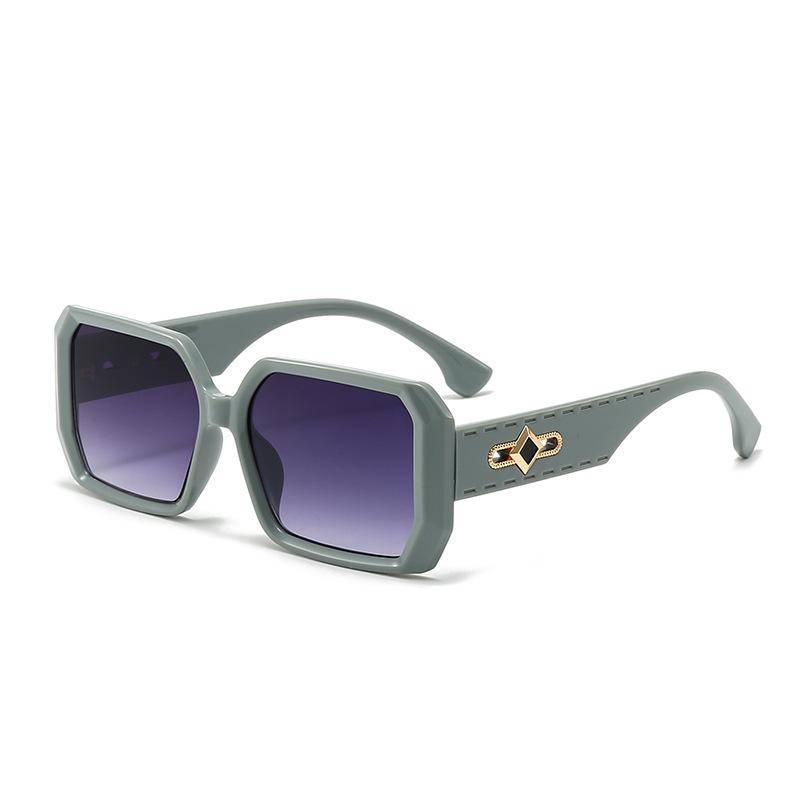 Fashionable Trend Small Trendy Sunglasses With High-end Style, Square Frame, Personalized And Versatile Sunglasses 5050