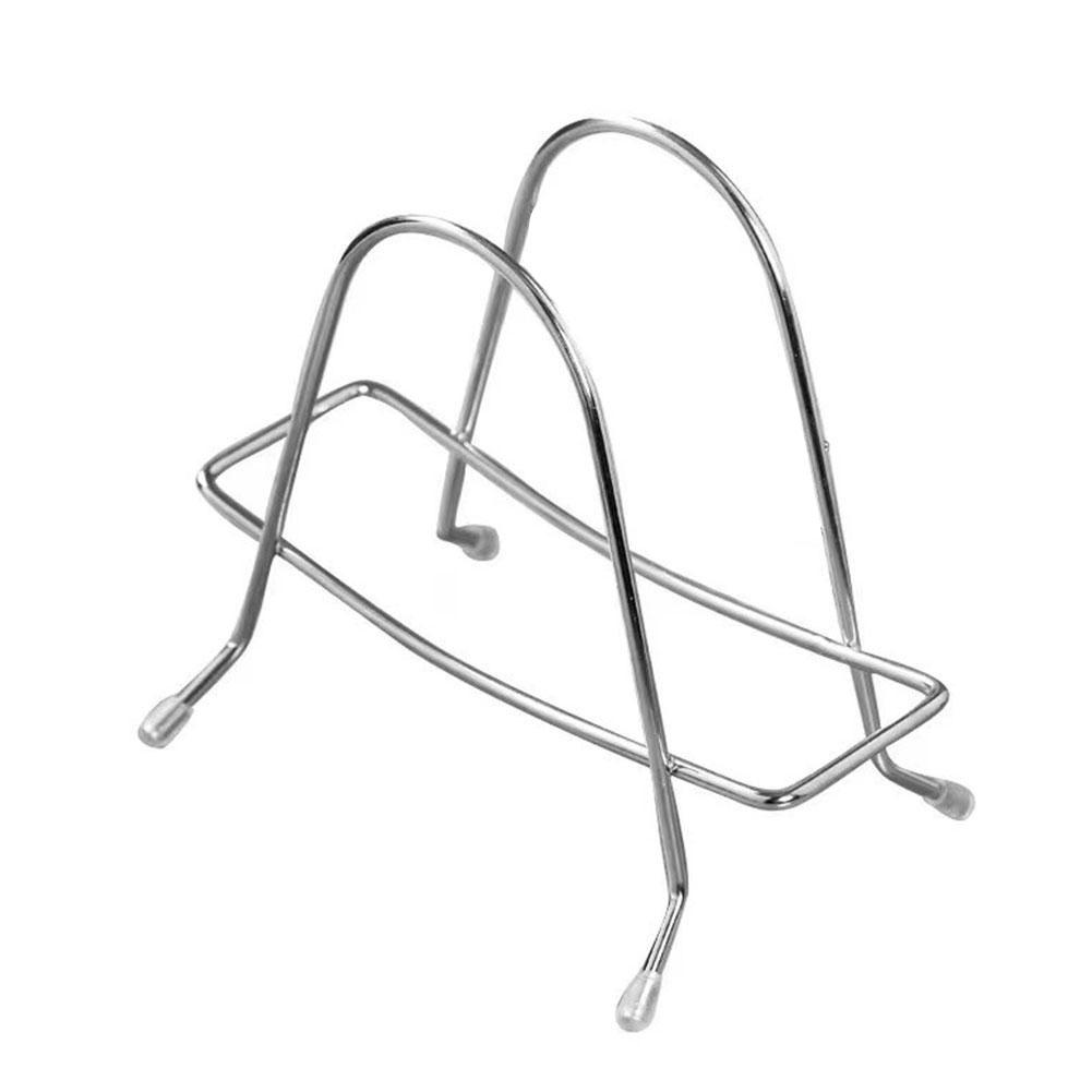 High Quality Cutting Board Rack Stainless Steel Chopping Cutting Board Storage Rack Stand Household Kitchen Pot Lid Organizer