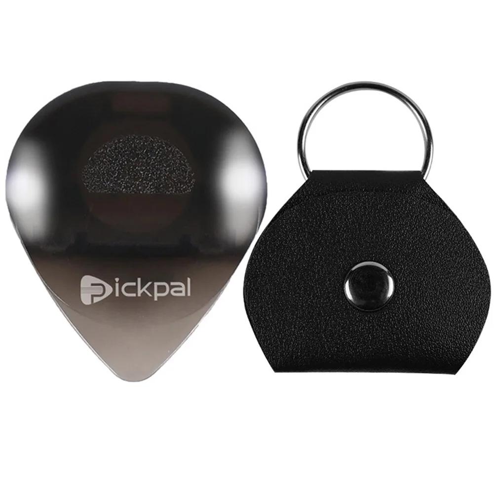 Guitar Touch Luminous Pick with High-Sensitivity LED Light Stringed Instrument Plectrum Non-Slip for Bass Electric Guitarists
