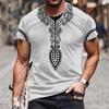 Summer Retro African Ethnic Style 3D Print T-Shirts Men Women Vintage T Shirt Short Sleeve Oversized Kids Tees Tops Man Clothing