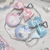 FlowerKnow Lapin Jardin Cupidon Ours Sucré Poudre Visage avec Blush Highlighter Pendentif Longue Tenue Portable Maquillage Décoration