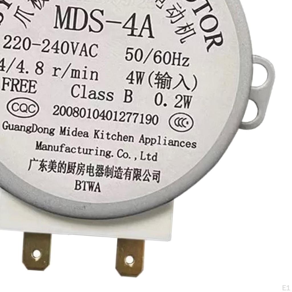 Synchronní motor pro mikrovlnnou troubu -4A 220-240V Náhradní díly Příslušenství