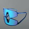 Oversized Sports Goggle Men  New In Punk Mirror Outdoor Cycling Sunglasses Trendy Futuristic Anti-UV Hiking Shades