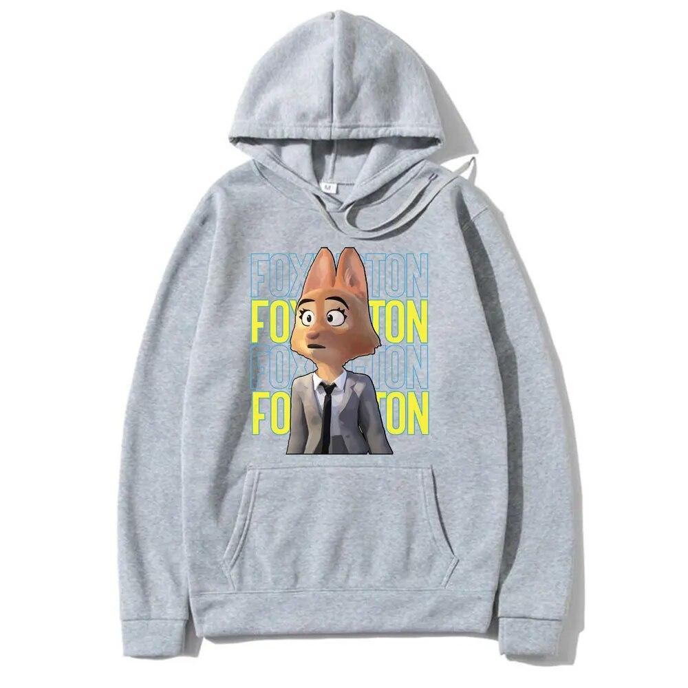 Felpa con cappuccio The BAD GUYS Diane Foxington Fanart Divertente