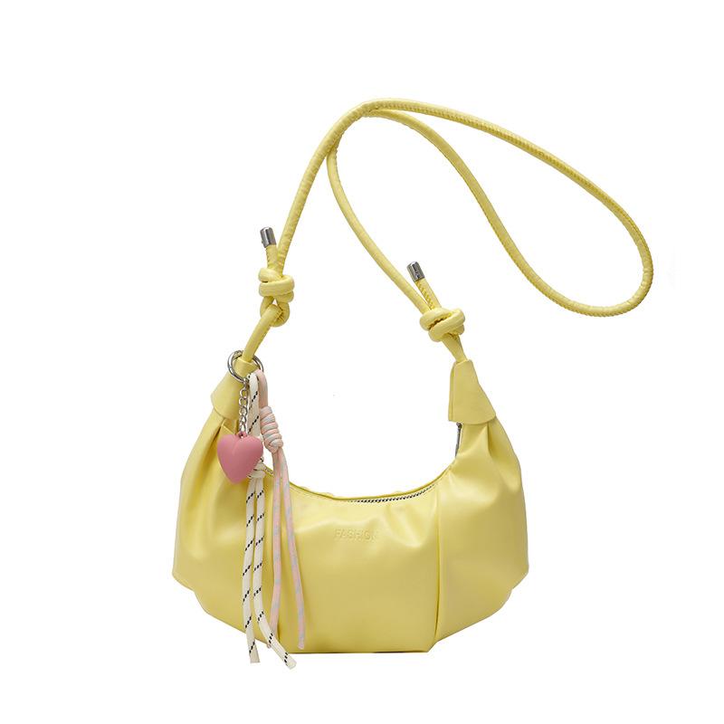 Women Casual Fashion Versatile Underarm Crossbody Shoulder Dumpling Bag