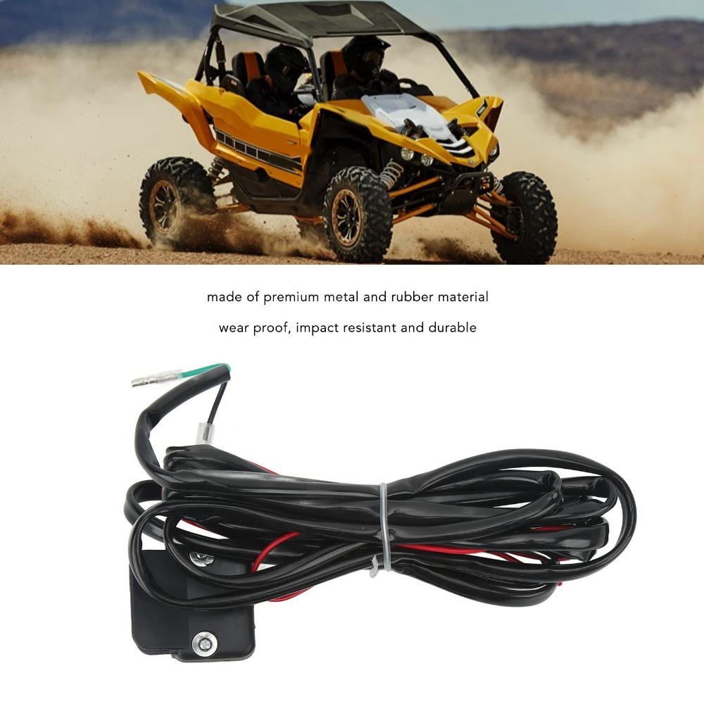 Control Line Handlebar Control Line 12V Mounting Bracket for WARN A2500 2.5CI Winches Winches