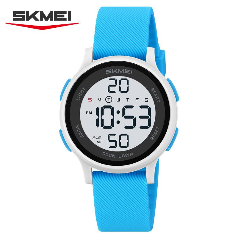 Children's Watch Student Dual Time Electronic Watch Multifunctional Outdoor Sports Waterproof Electronic Watch