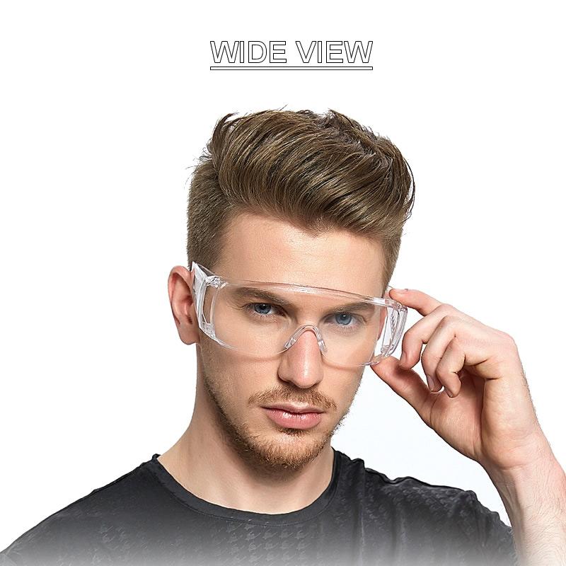 Color Safety Glasses Anti-Splash Impact-Resistant PC Lens Work Safety Goggles For Water Festival Lab Kids/Adult Eyes Protection