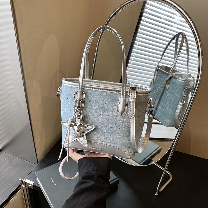 Bag women's new summer versatile shoulder messenger bag casual portable bucket bag