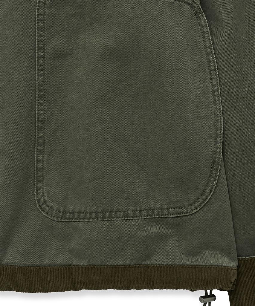 Intempomood Mechanic Button Detail Jacket_Khaki