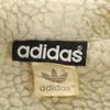 Adidas Trefoil Logo Fleece-lined Hood Bench Coat L Black Men's Used