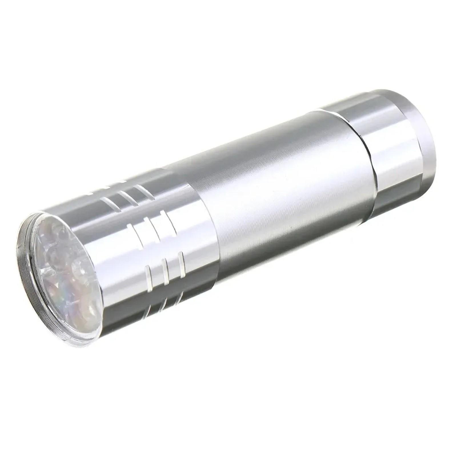 

УФ-фонарик, сушка ногтей, лампа для геля-лака, ручная One Size серебряный