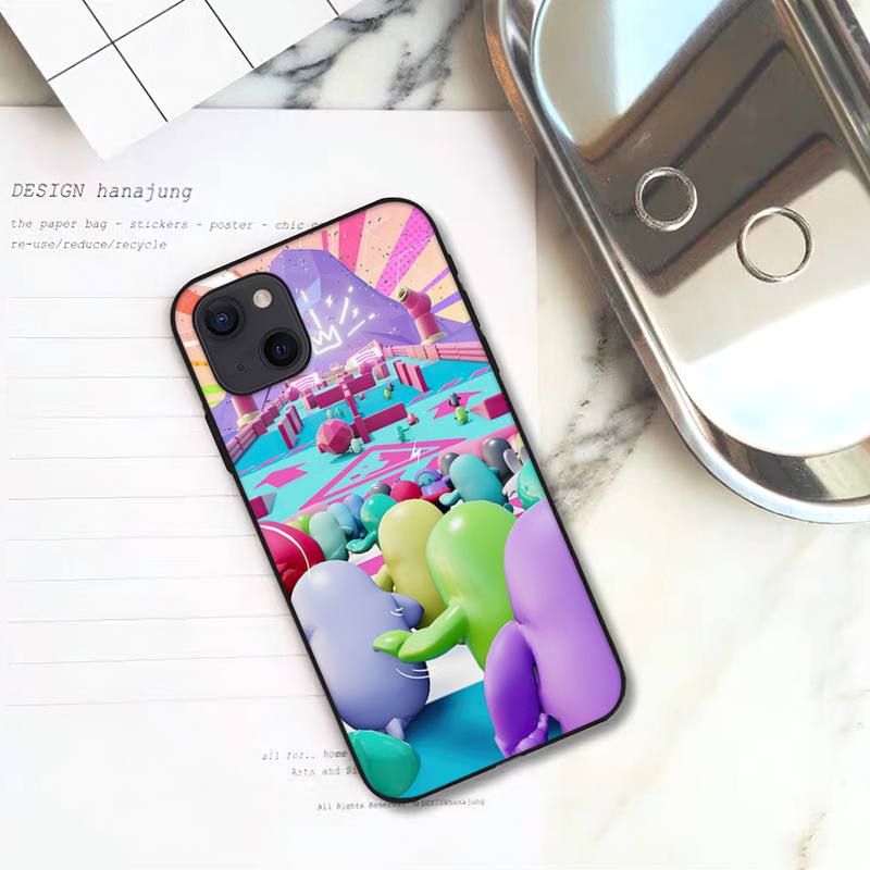 Cute F-Fall Game Guys Phone Case For iPhone 11 12 Mini 13 14 Pro XS Max X 8 7 6s Plus 5 SE XR Shell