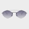 NeoRetro 2580 Zweibrücken Sonnenbrille C3 Lila Grau