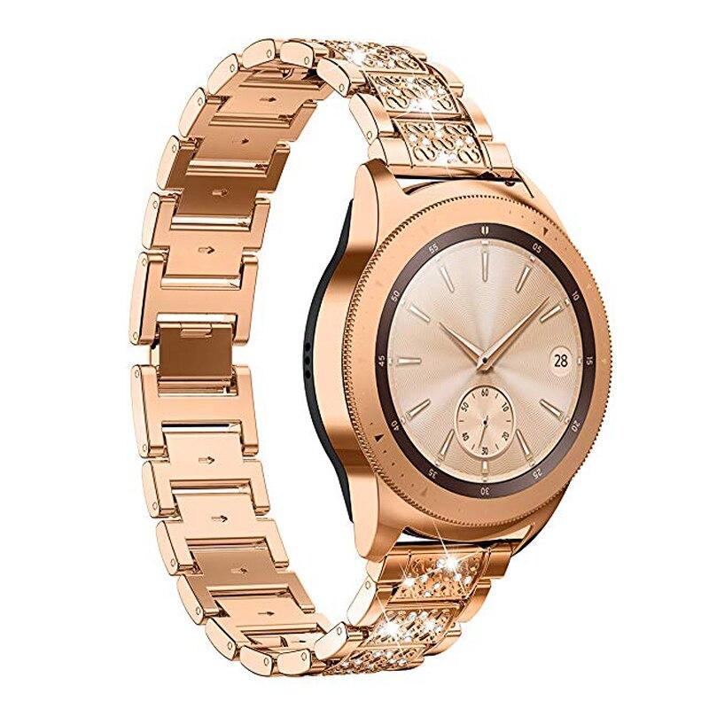 22mm 20mm Women Metal Bracelet for Huawei GT 3 2 46mm 42mm Strap for Samsung Galaxy Watch 3 5 Pro 4 Classic Band Active 40mm 44mm