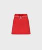 MARINE SERRE (W) Cute 70S Mini Skirt Red Cute 70S Mini Skirt Rd10 Red