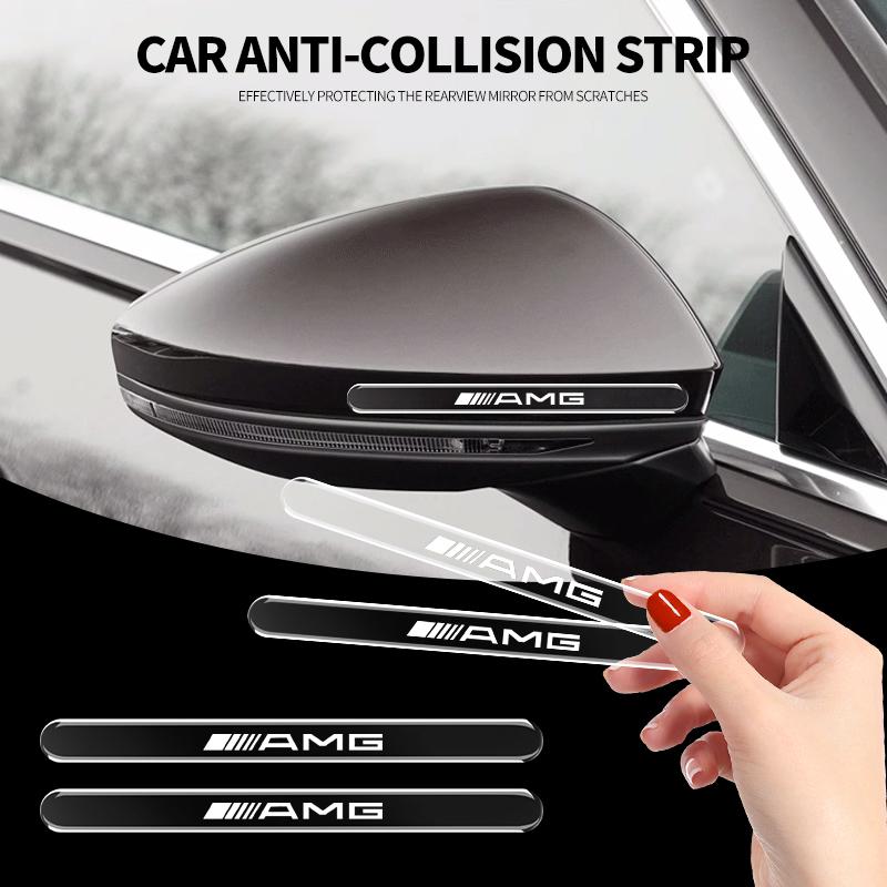Car Door Bowl Handle Protector Stickers Transparent Anti-scratch Film For Mercedes Benz AMG B/C/E Class A Class C200L GLC CLA