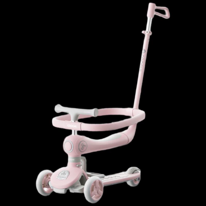 COOGHI Q2 8-in-1 Luminous Toddler Scooter & Balance Bike (CN version)