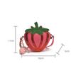 Fashionable Strawberry Crossbody Bag New Style Exquisite Fruit Shoulder Bag Mini Versatile Lipstick Bag Personalized Women's Bag