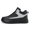 Men's Shoes Autumn and Winter New Medium and High-top Board Shoes, Youth Platform Sports and Leisure Shoes, Men's Height-increasing White Shoes, Tren