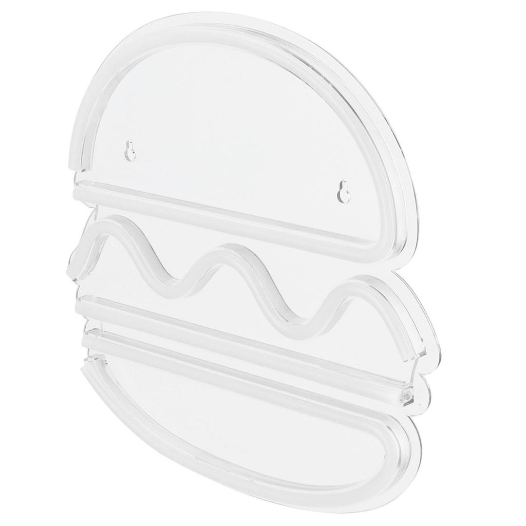 LED Neon Light USB Hamburger‑Shape Sign Lighting Home Bedroom Bar Pub Shop Decoration