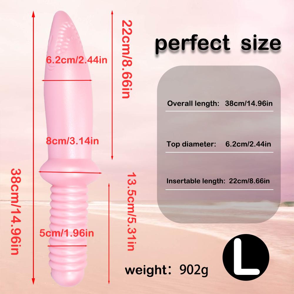 Silicone Extra Long Anal Plug Dildo Fisting Sex Toy Masturbator for Men and Women Strap On Penis Realistic Dick BDSM