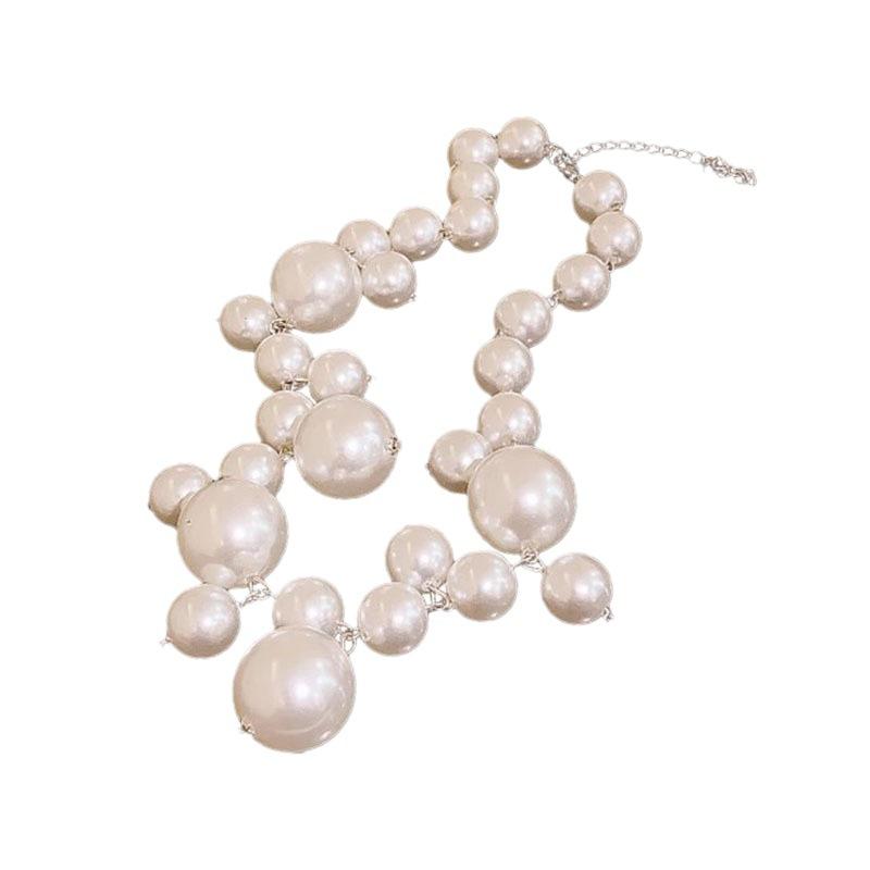 Pearl Necklace, Light Luxury, Niche and High-end Feel, Collarbone Chain, Elegant and Versatile Neck Chain