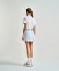 SERGIO TACCHINI W Colonna Striped Flare Skirt (Blue)