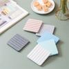 Diatom Mud Absorbent Soap Pad Quick Drying Wash Basin Storage Coaster Bathroom Non-slip Square Sink Tray Sponge Absorbing Mat