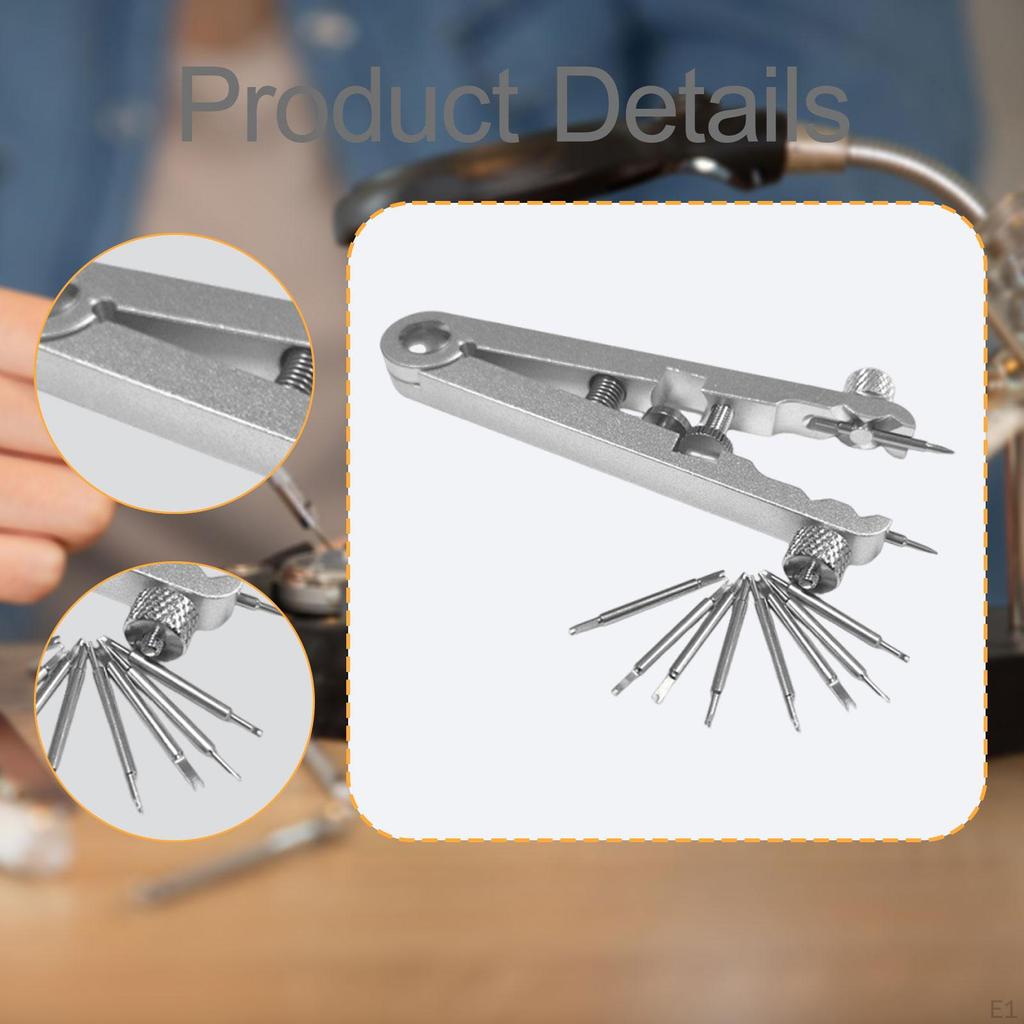 Bar Zange Werkzeug Pinzette Aluminiumlegierung Verstellung Benutzerfreundlich Vielseitiges Zubehör Uhrenarmband