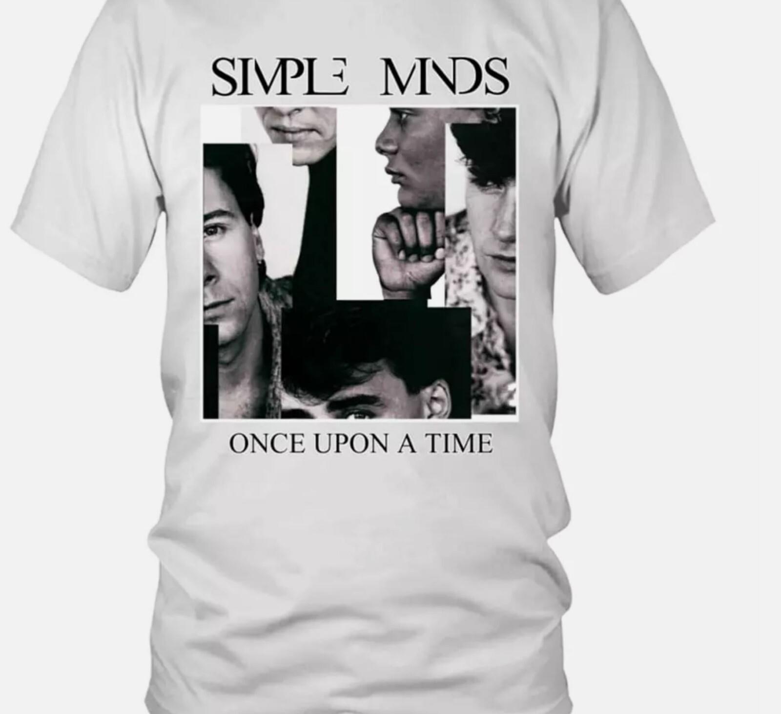 Футболка с коротким рукавом Once Upon a Time группы Simple Minds. Все размеры. 4XL