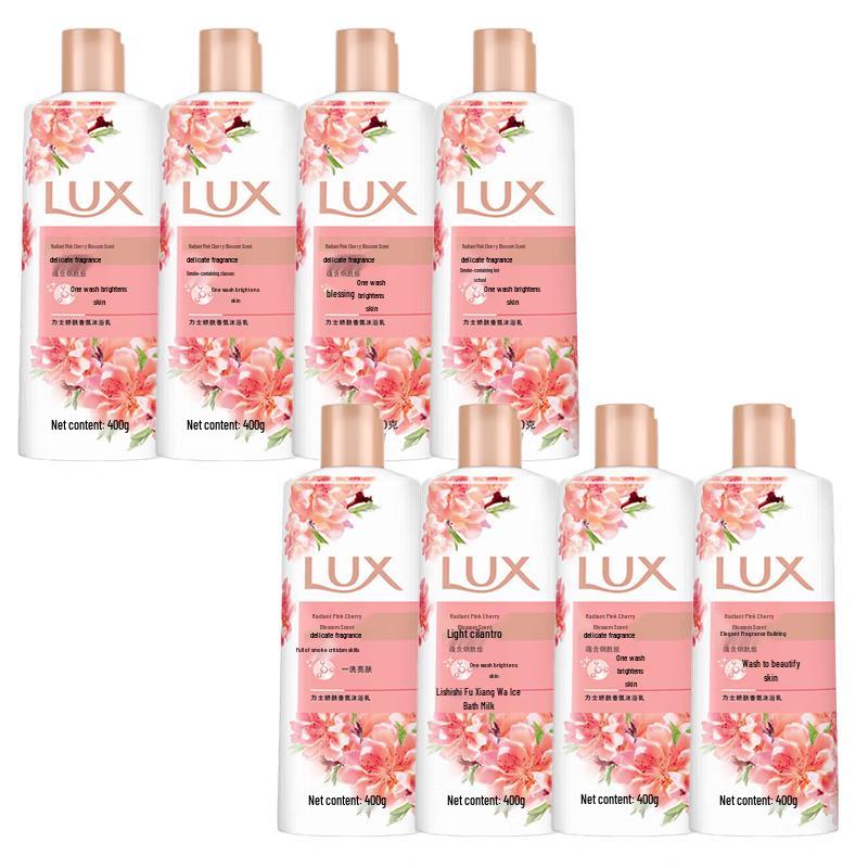 Lux Pink Cherry Blossom Fragrance Shower Gel