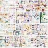 Aesthetic Planner Stickers -27 Sheets/1230+ Planner Stickers, Cute Daily Planner Stickers Perfect Planner Accessories for Planning or Decorating