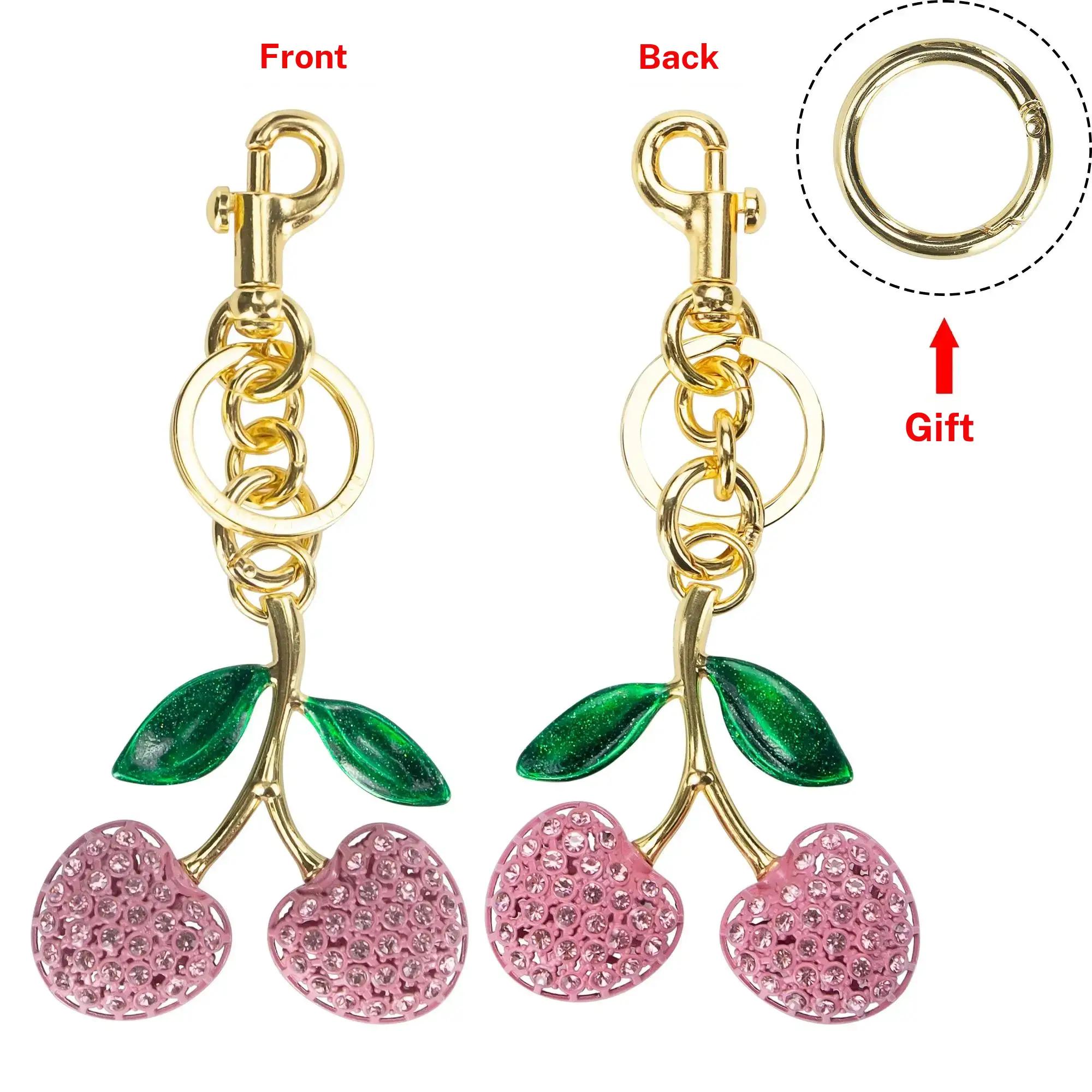 

Royal Bagger Cute Cherry Keychain for Women Fashion Bag Charm & Wallet Pendant Accessory 001