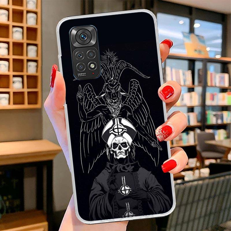 Ghost Papa Emeritus Cover Phone Case For Xiaomi Redmi Note 15 14 13 12 11 10 Pro Plus 14S 12S 11S 11T 11E 10S Soft Fundas Shell