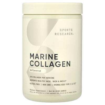 Peptidi di collagene marino, senza aromi, 12 oz (340gr)